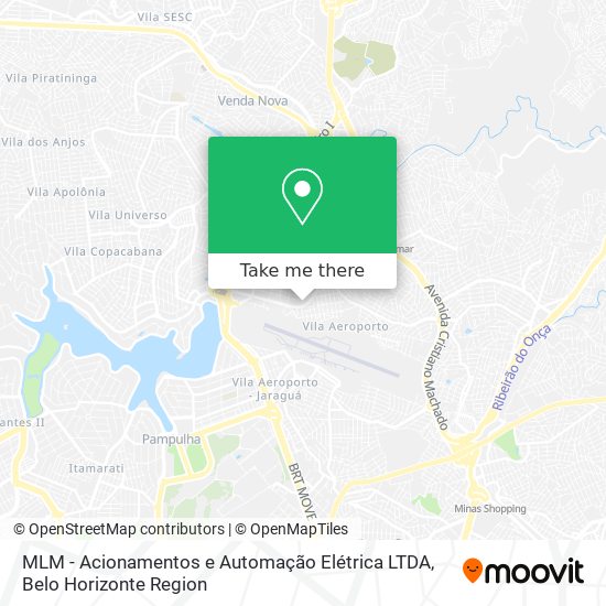 MLM - Acionamentos e Automação Elétrica LTDA map