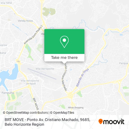 BRT MOVE - Ponto Av. Cristiano Machado, 9685 map