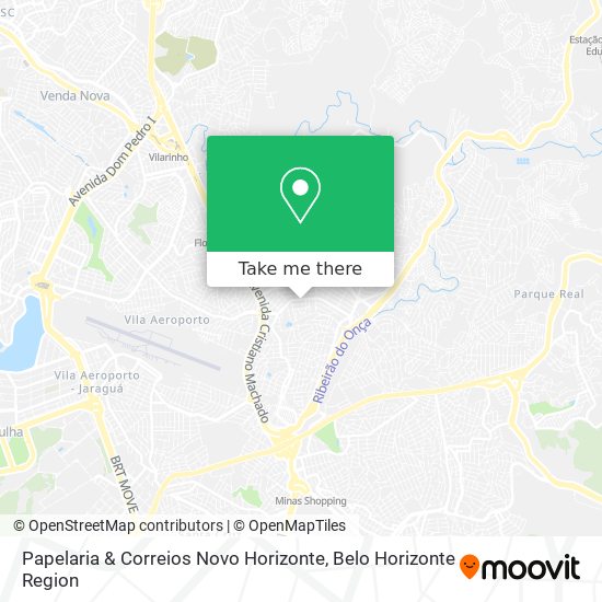 Papelaria & Correios Novo Horizonte map