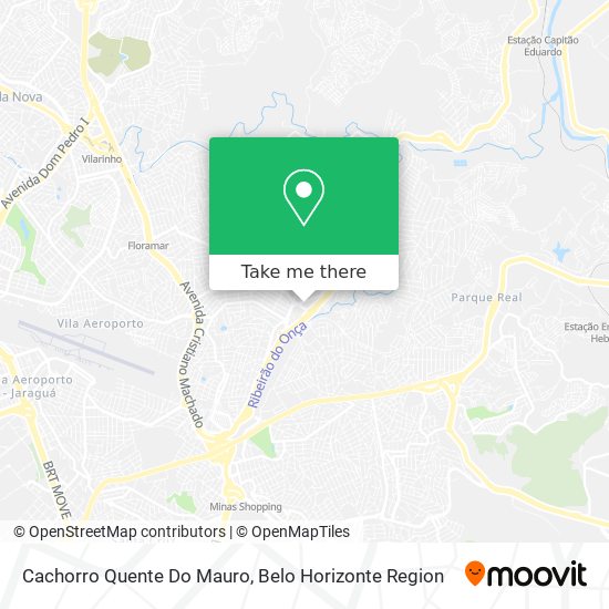 Mapa Cachorro Quente Do Mauro