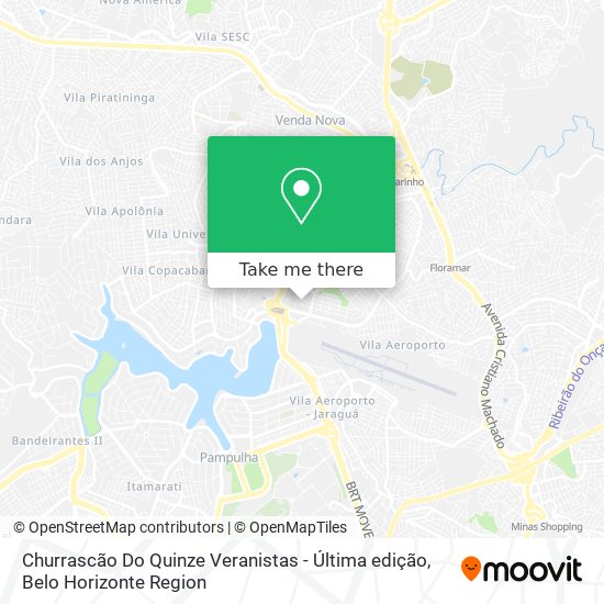 Churrascão Do Quinze Veranistas - Última edição map