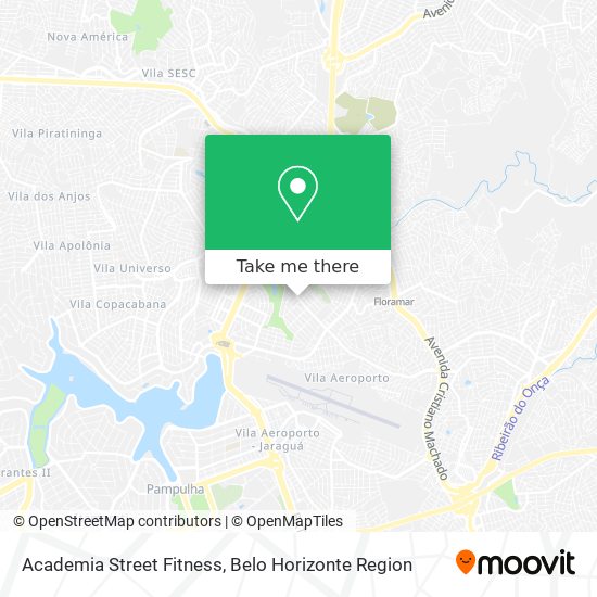 Academia Street Fitness map