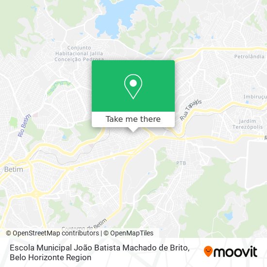 Escola Municipal João Batista Machado de Brito map