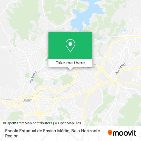 Escola Estadual de Ensino Médio map