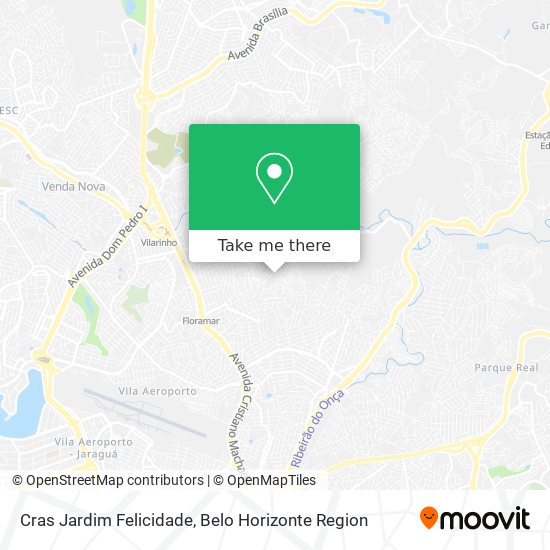 Mapa Cras Jardim Felicidade