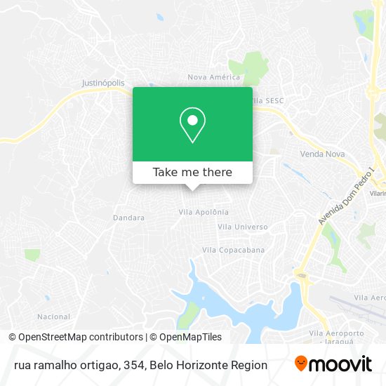 rua ramalho ortigao, 354 map