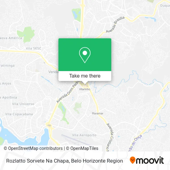Rozlatto Sorvete Na Chapa map