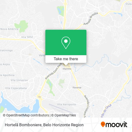 Hortelã Bomboniere map