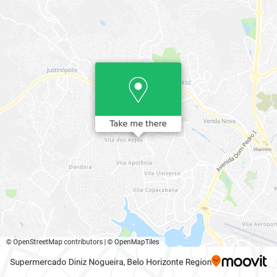 Supermercado Diniz Nogueira map