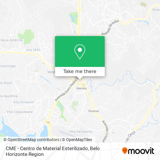CME - Centro de Material Esterilizado map