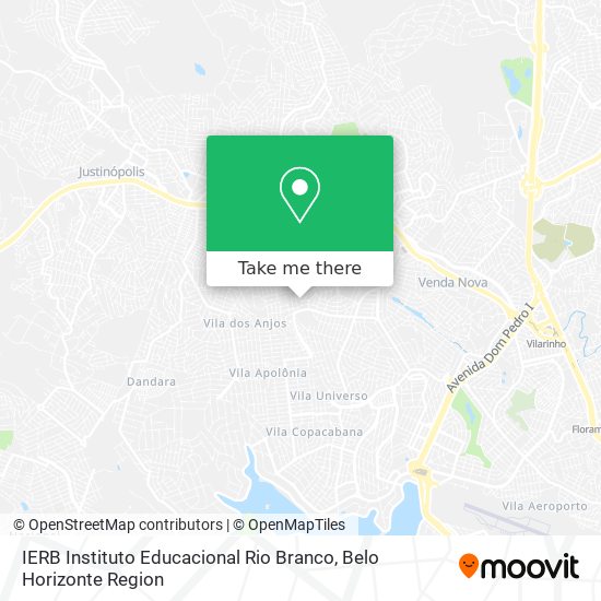IERB Instituto Educacional Rio Branco map