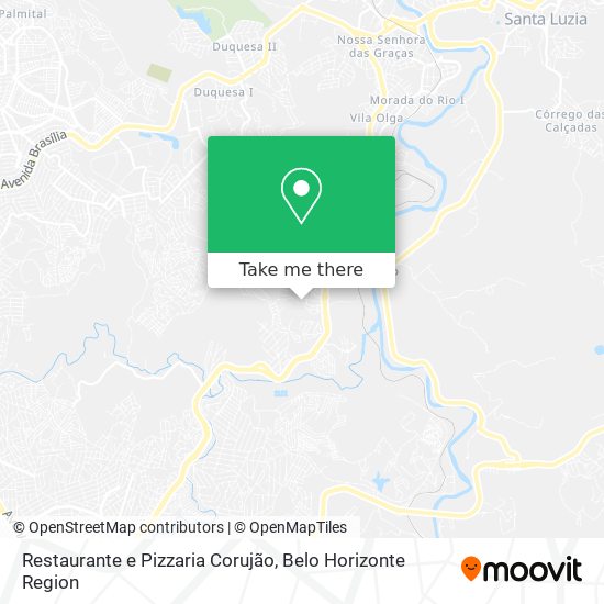 Restaurante e Pizzaria Corujão map