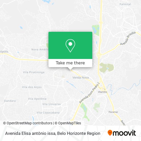 Avenida Elisa antônio issa map