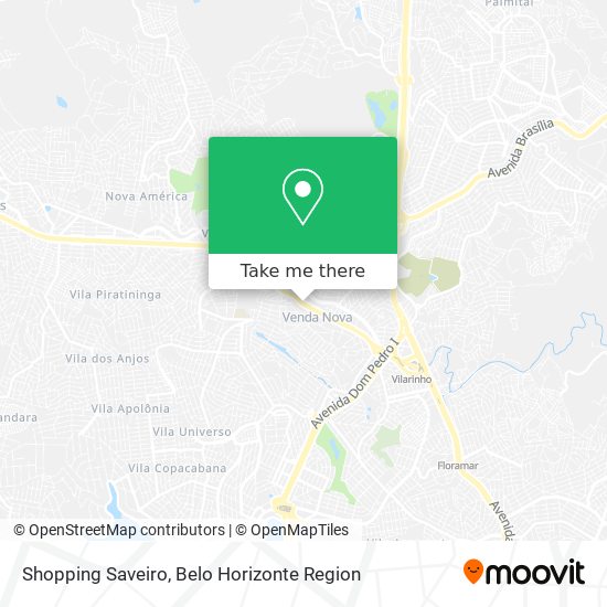 Shopping Saveiro map