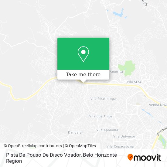 Pista De Pouso De Disco Voador map