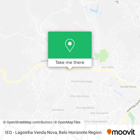 IEQ - Lagoinha Venda Nova map