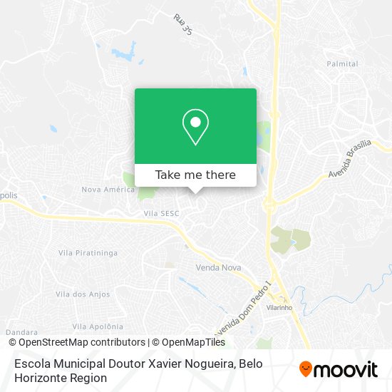 Escola Municipal Doutor Xavier Nogueira map