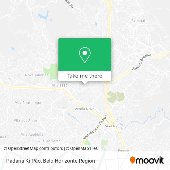 Padaria Ki-Pão map