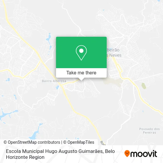 Escola Municipal Hugo Augusto Guimarães map