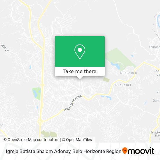 Igreja Batista Shalom Adonay map