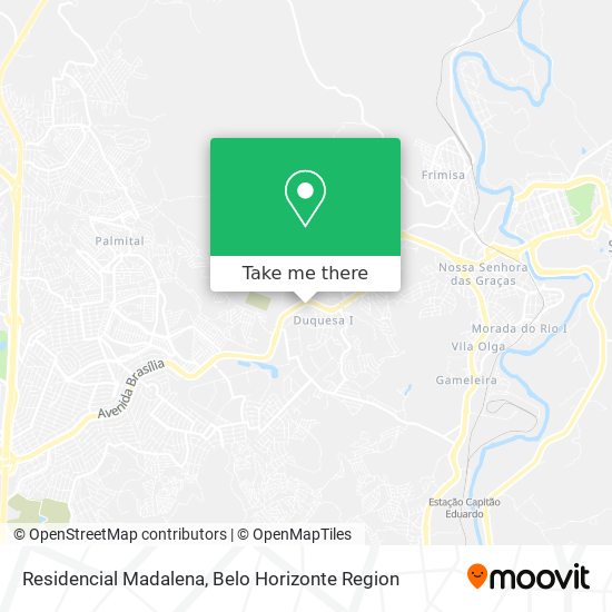 Residencial Madalena map