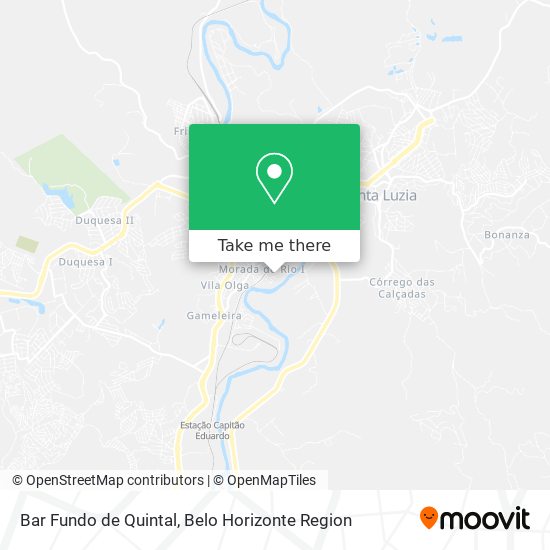 Bar Fundo de Quintal map