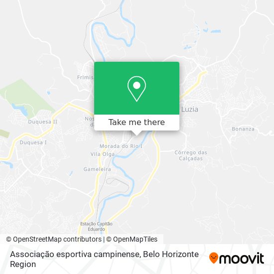Associação esportiva campinense map