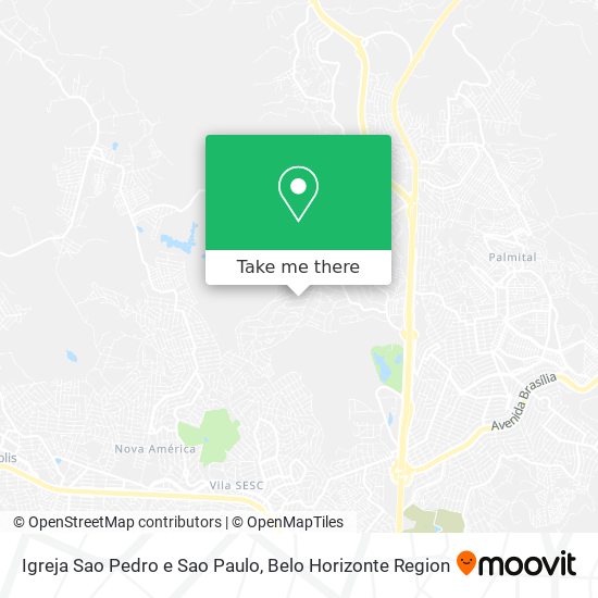 Igreja Sao Pedro e Sao Paulo map
