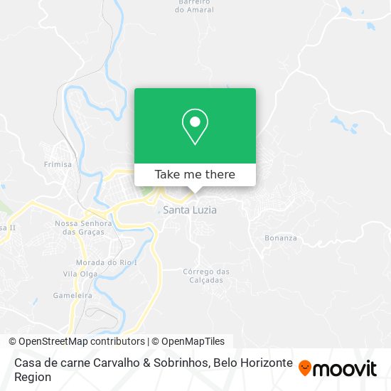 Casa de carne Carvalho & Sobrinhos map