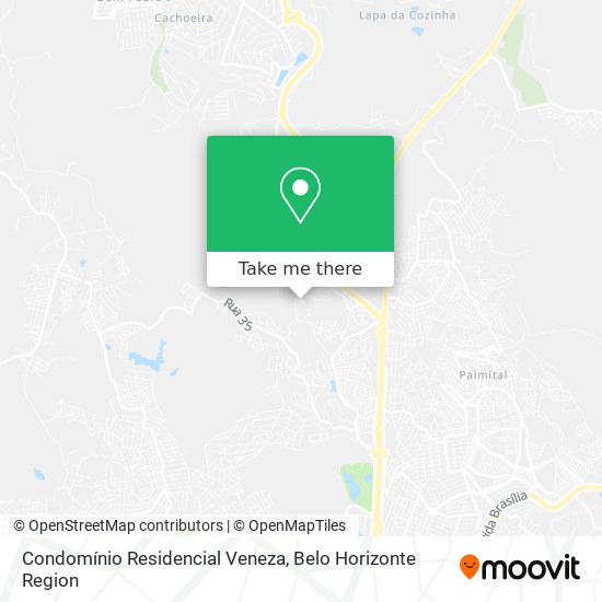 Condomínio Residencial Veneza map