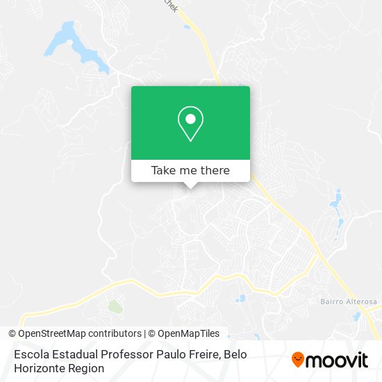 Escola Estadual Professor Paulo Freire map