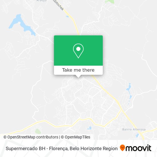 Supermercado BH - Florença map