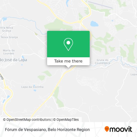Fórum de Vespasiano map