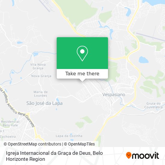 Igreja Internacional da Graça de Deus map