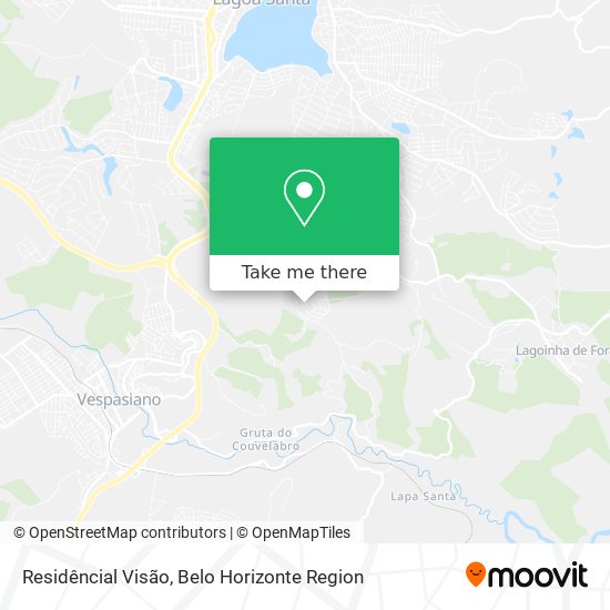Residêncial Visão map