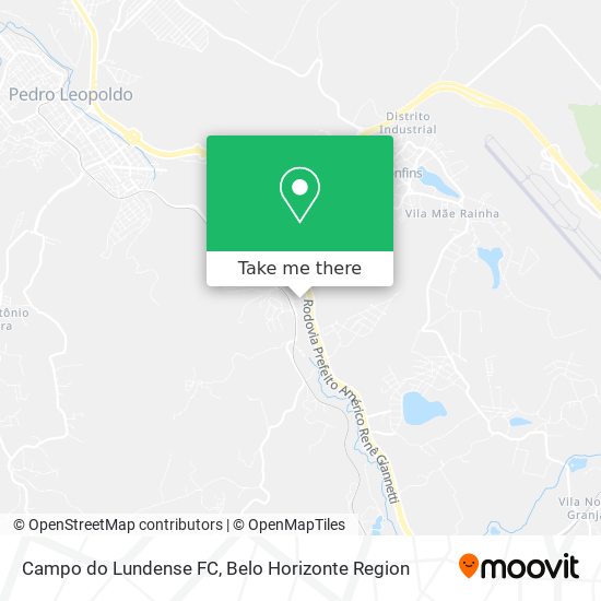 Campo do Lundense FC map