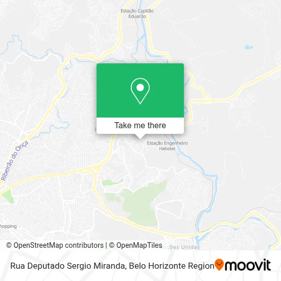 Rua Deputado Sergio Miranda map
