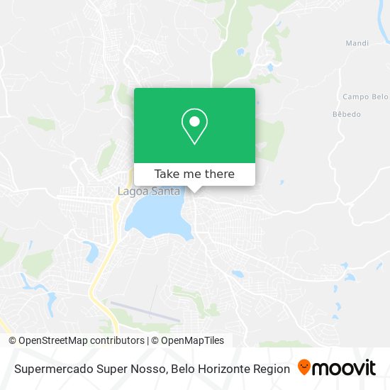Supermercado Super Nosso map