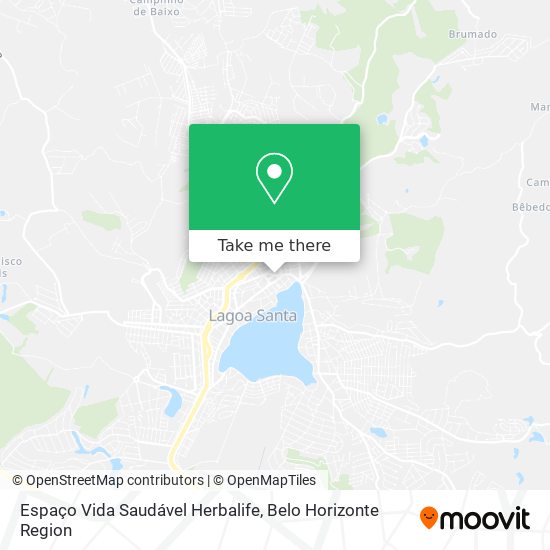 Espaço Vida Saudável Herbalife map