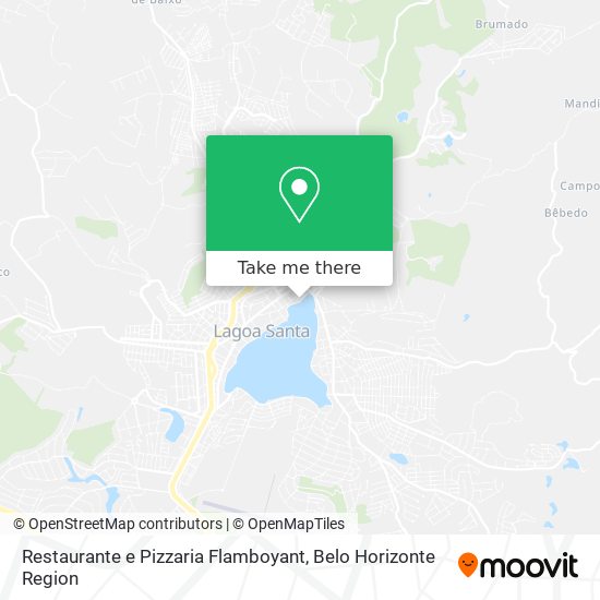 Restaurante e Pizzaria Flamboyant map