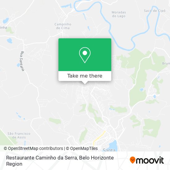 Restaurante Caminho da Serra map