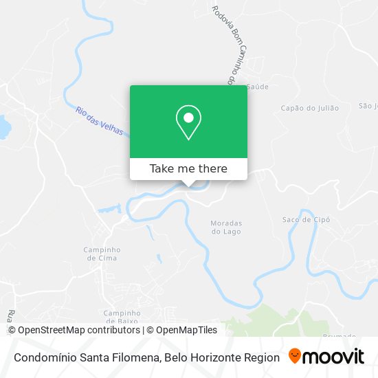 Condomínio Santa Filomena map