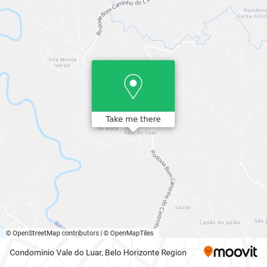 Condominio Vale do Luar map