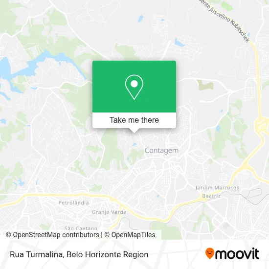 Rua Turmalina map