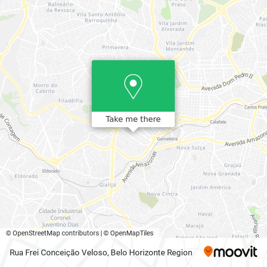 Rua Frei Conceição Veloso map