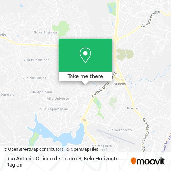 Mapa Rua Antônio Orlindo de Castro 3