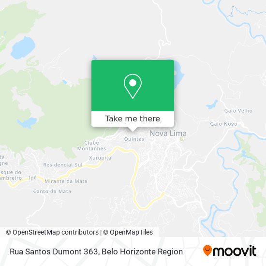 Rua Santos Dumont 363 map