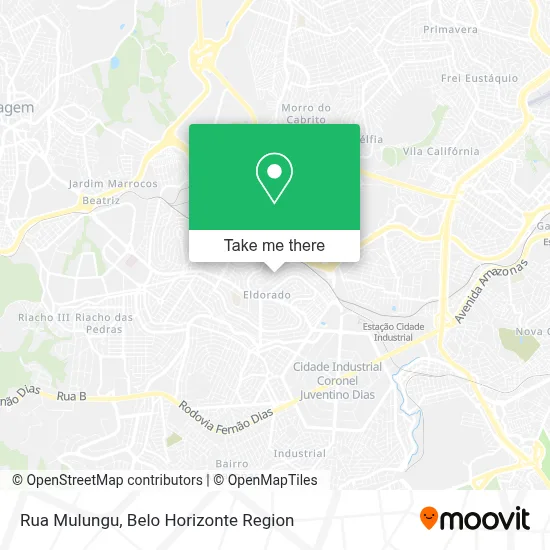 Rua Mulungu map