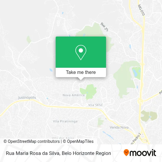 Rua Maria Rosa da Silva map