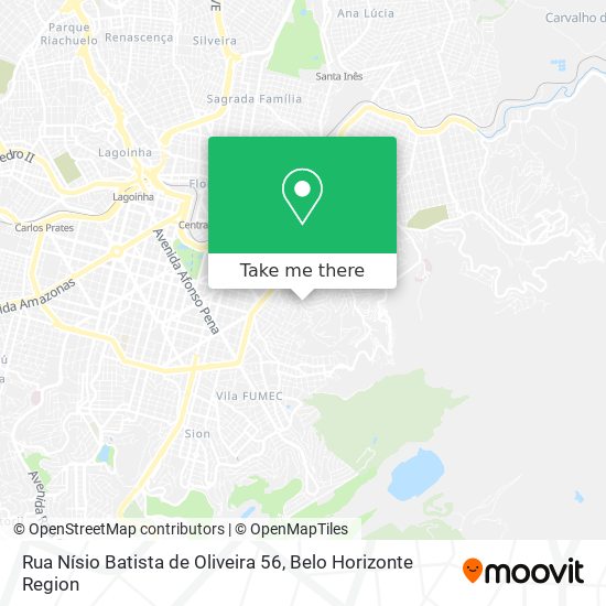 Rua Nísio Batista de Oliveira 56 map